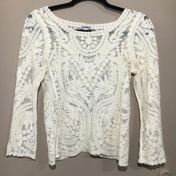 express sheer top